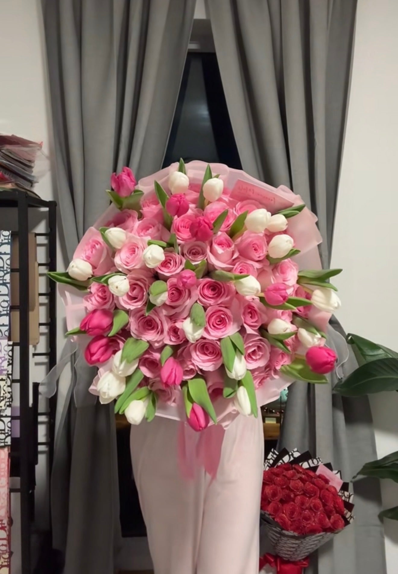 Prettiest Pink Tulips Bouquet 🎀