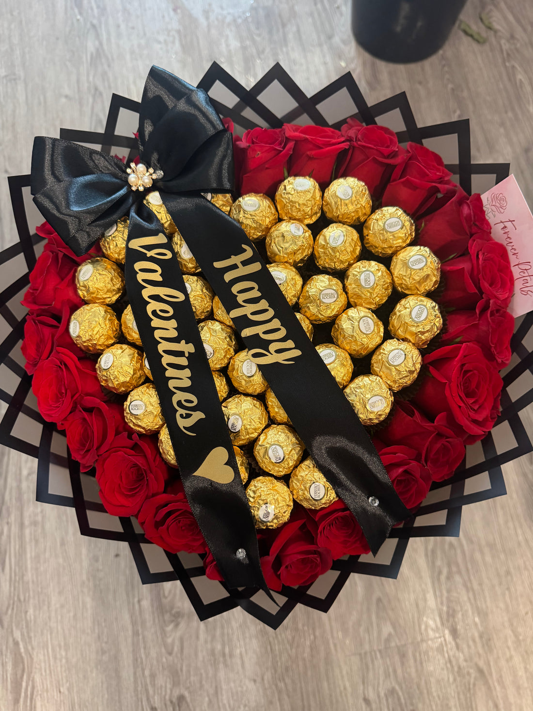 Chocolates for her bouquet 🍫