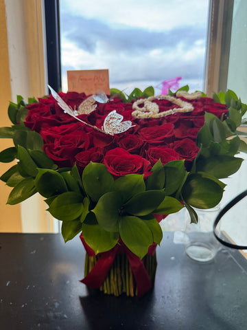 Standing Heart Arrangement