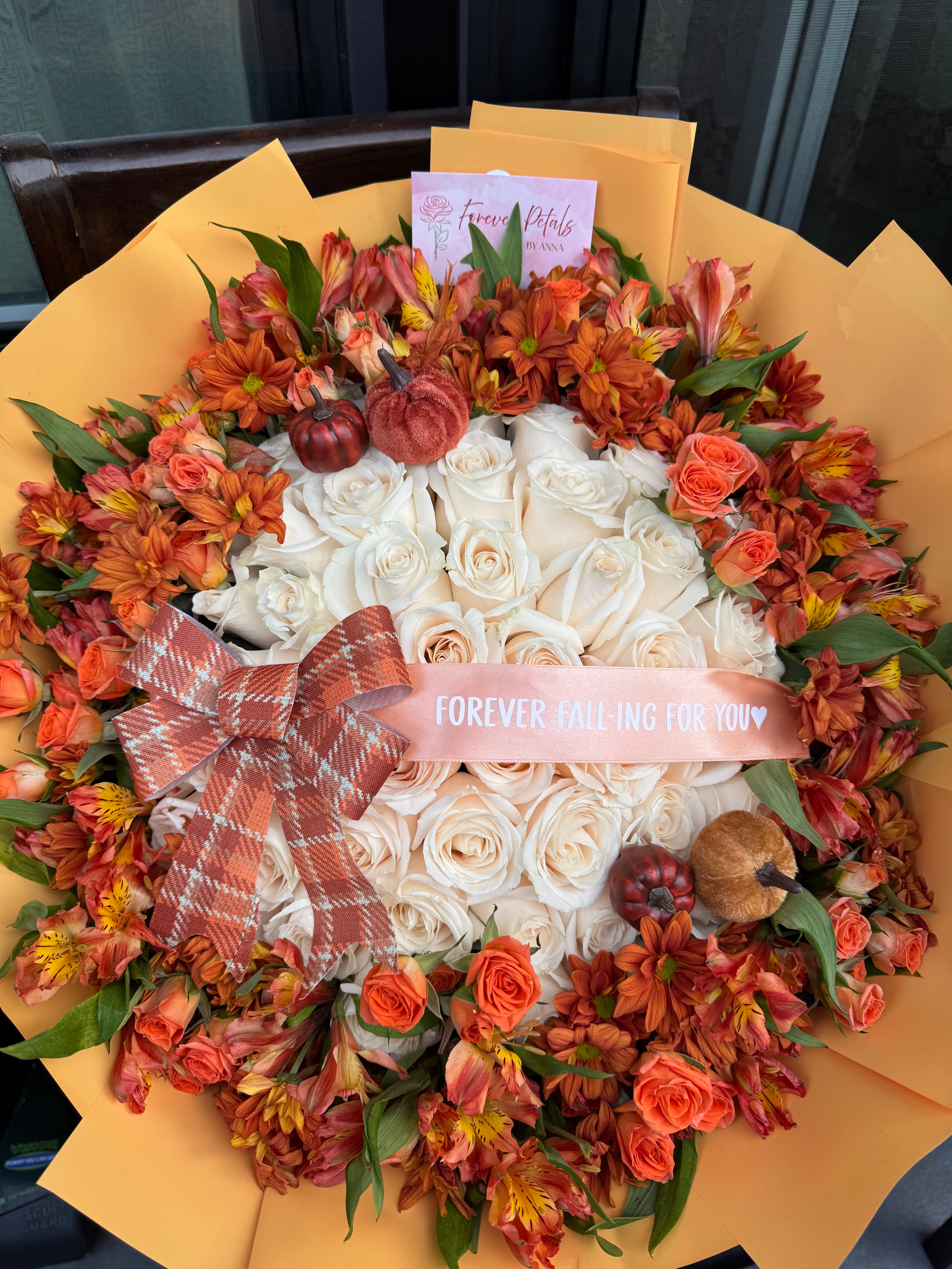 Orange Fall themed Bouquet
