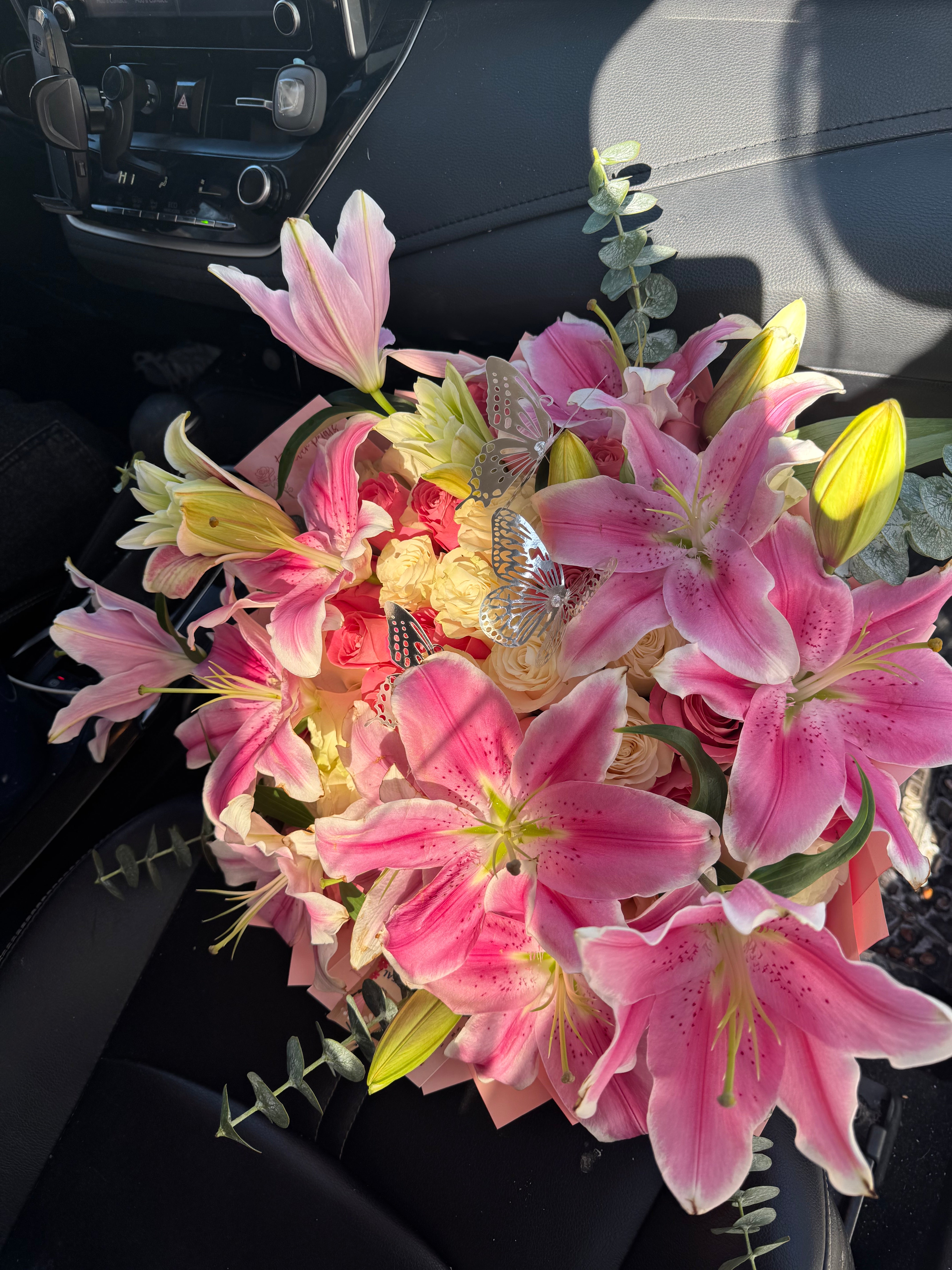 Prettiest Pink Lilies Bouquet💐