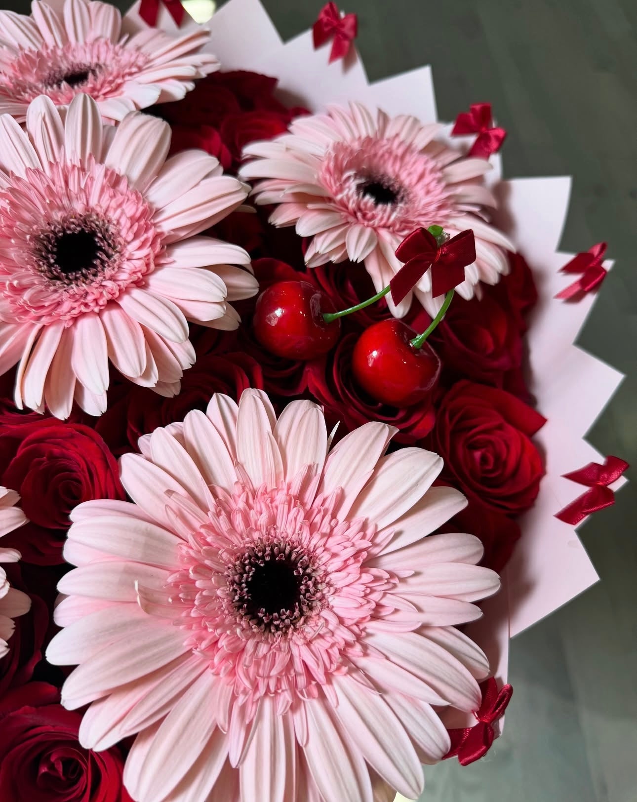 60 Count Cherry On Top Bouquet 🍒