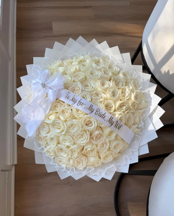 Elegant White Bouquet 🤍