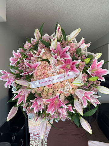 100 Count lilies Dream Bouquet 💝
