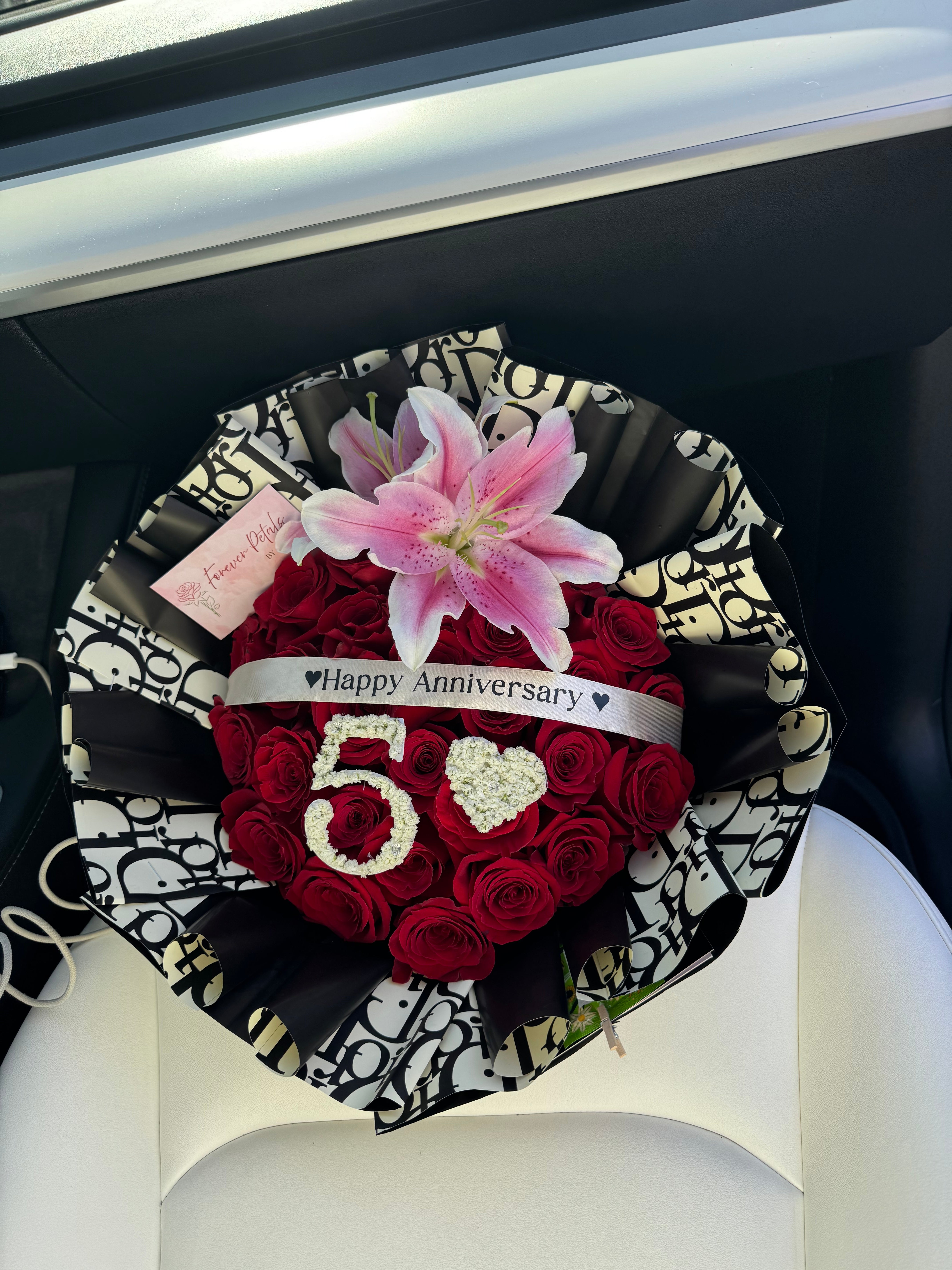 25 Count Anniversary Bloom