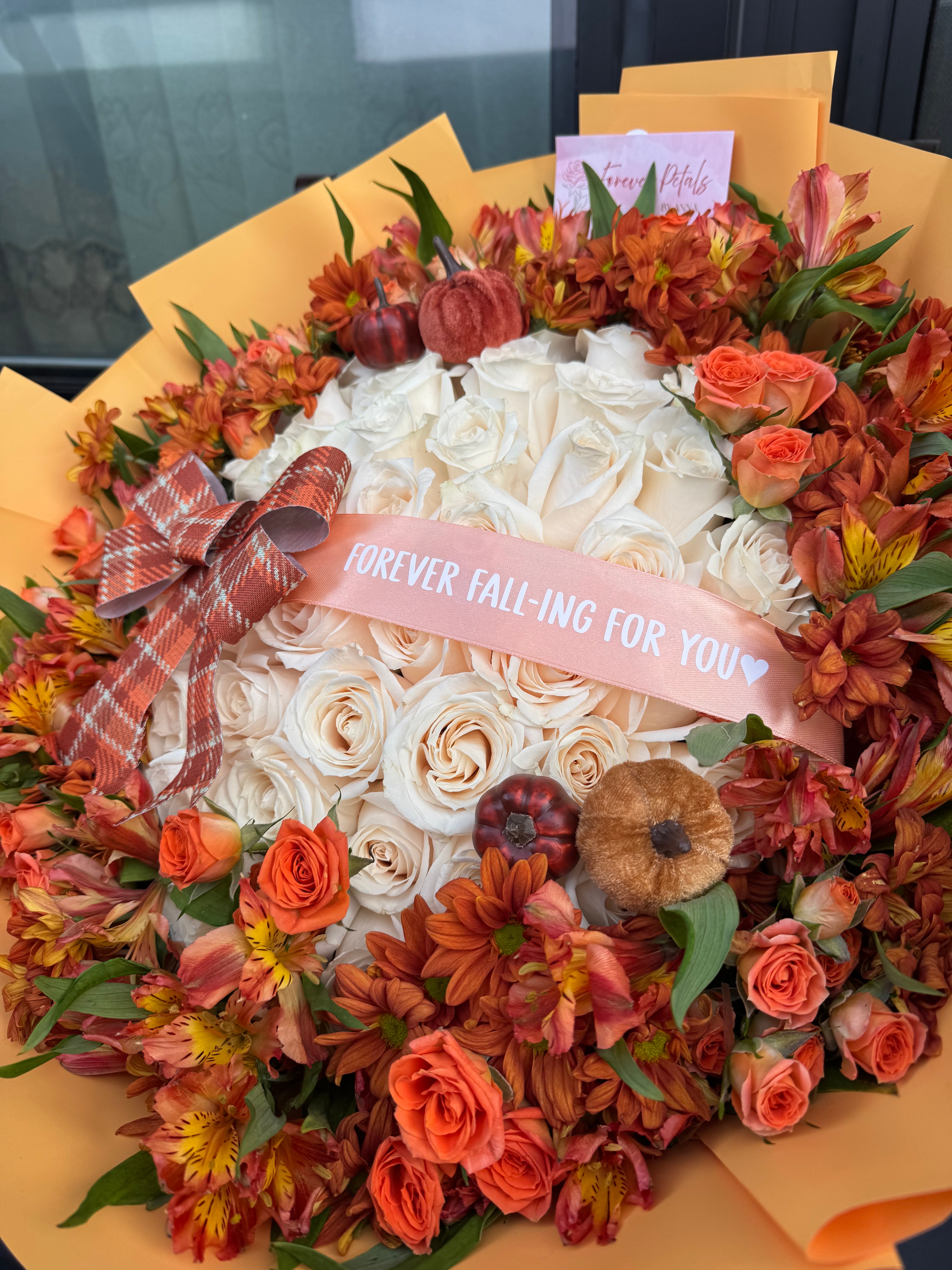Orange Fall themed Bouquet