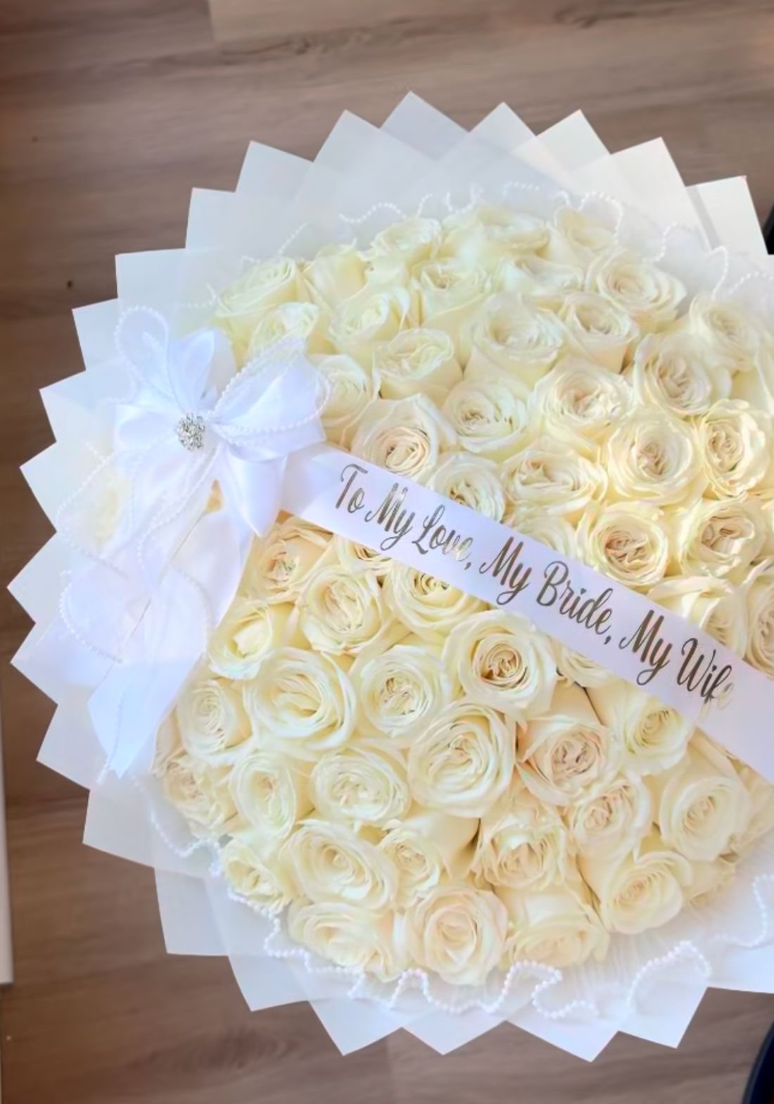 Elegant White Bouquet 🤍