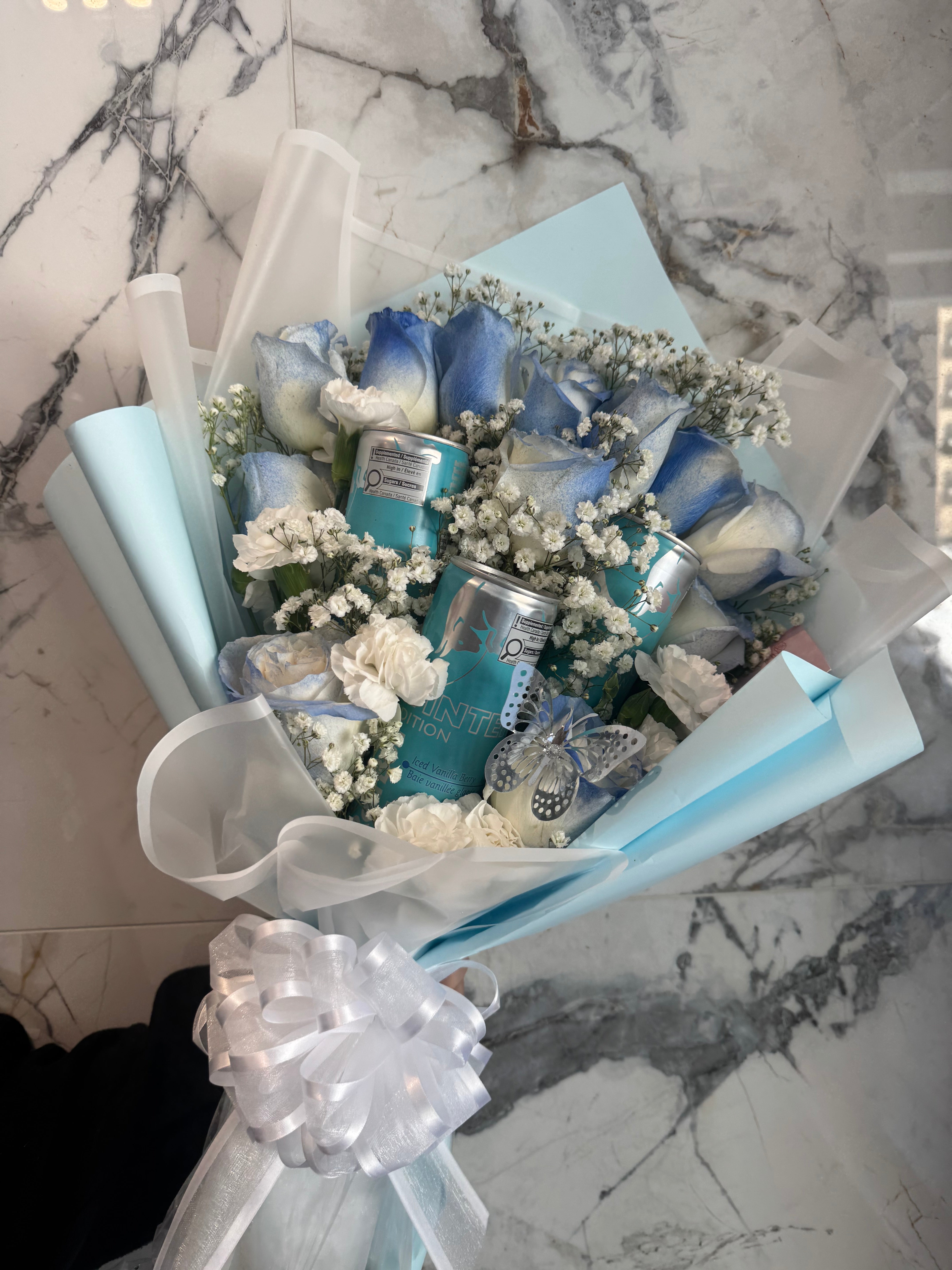 Baby Blue Canned Bouquet 💙