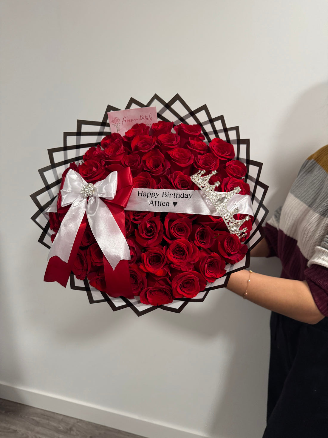Crowned by Love Bouquet 🌹