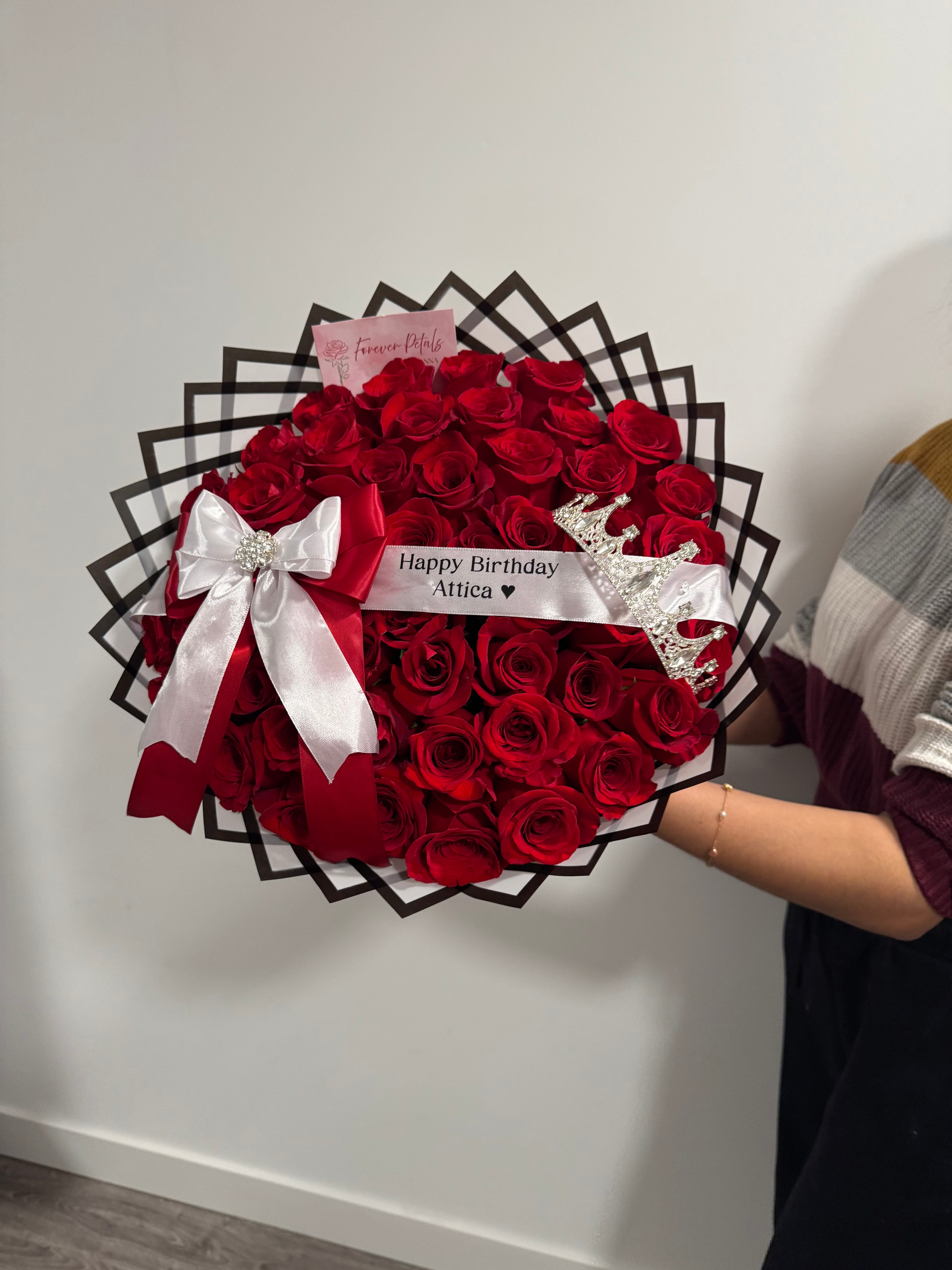 Crowned by Love Bouquet 🌹