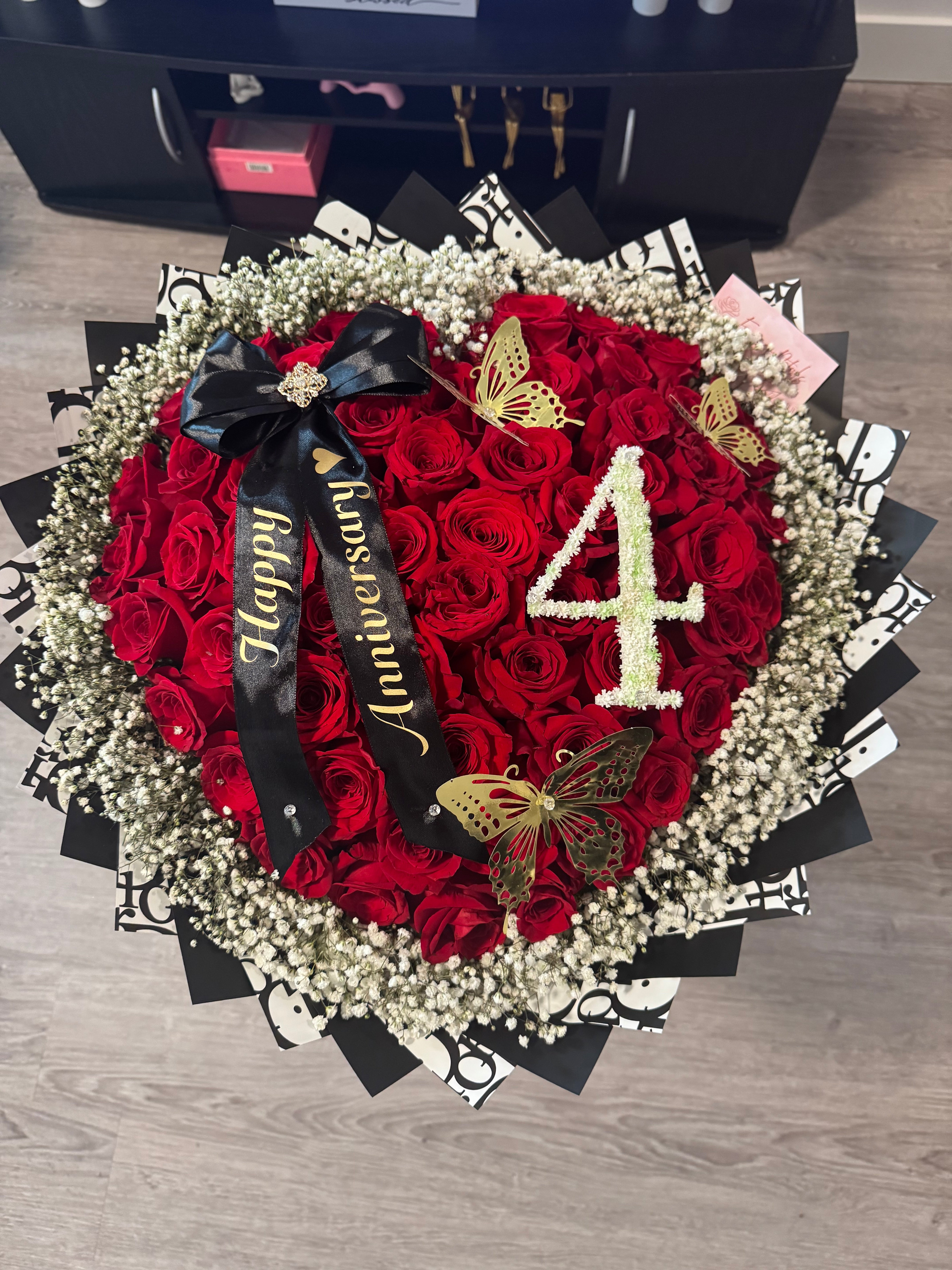 Cloud Rim Heart Bouquet🌹