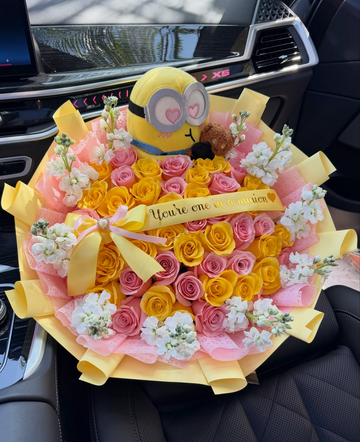 You're On In A Minion Bouquet 💛