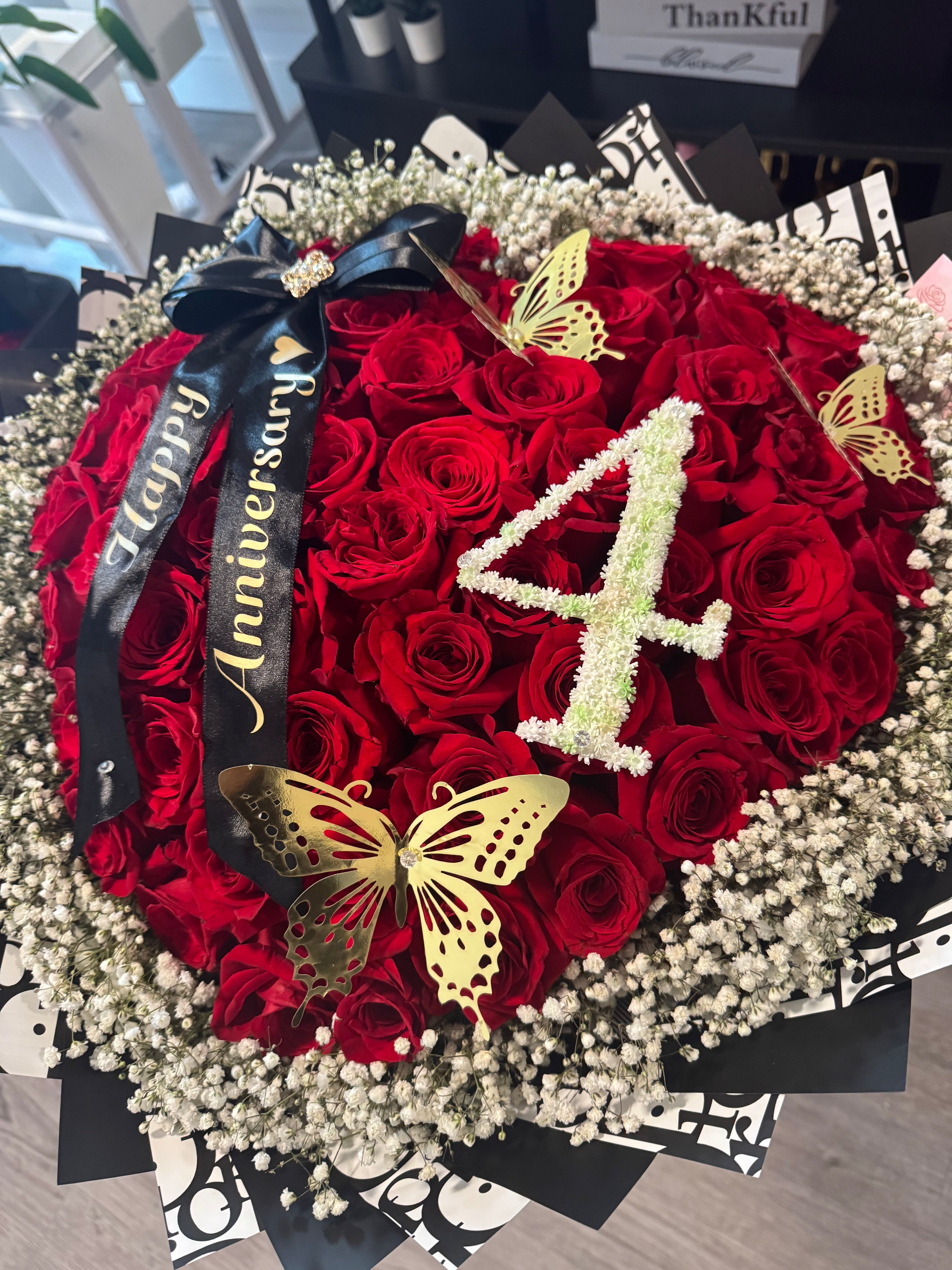 Cloud Rim Heart Bouquet🌹
