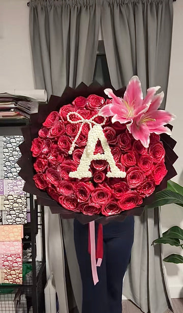 50 Count Initial Bouquet ❤️