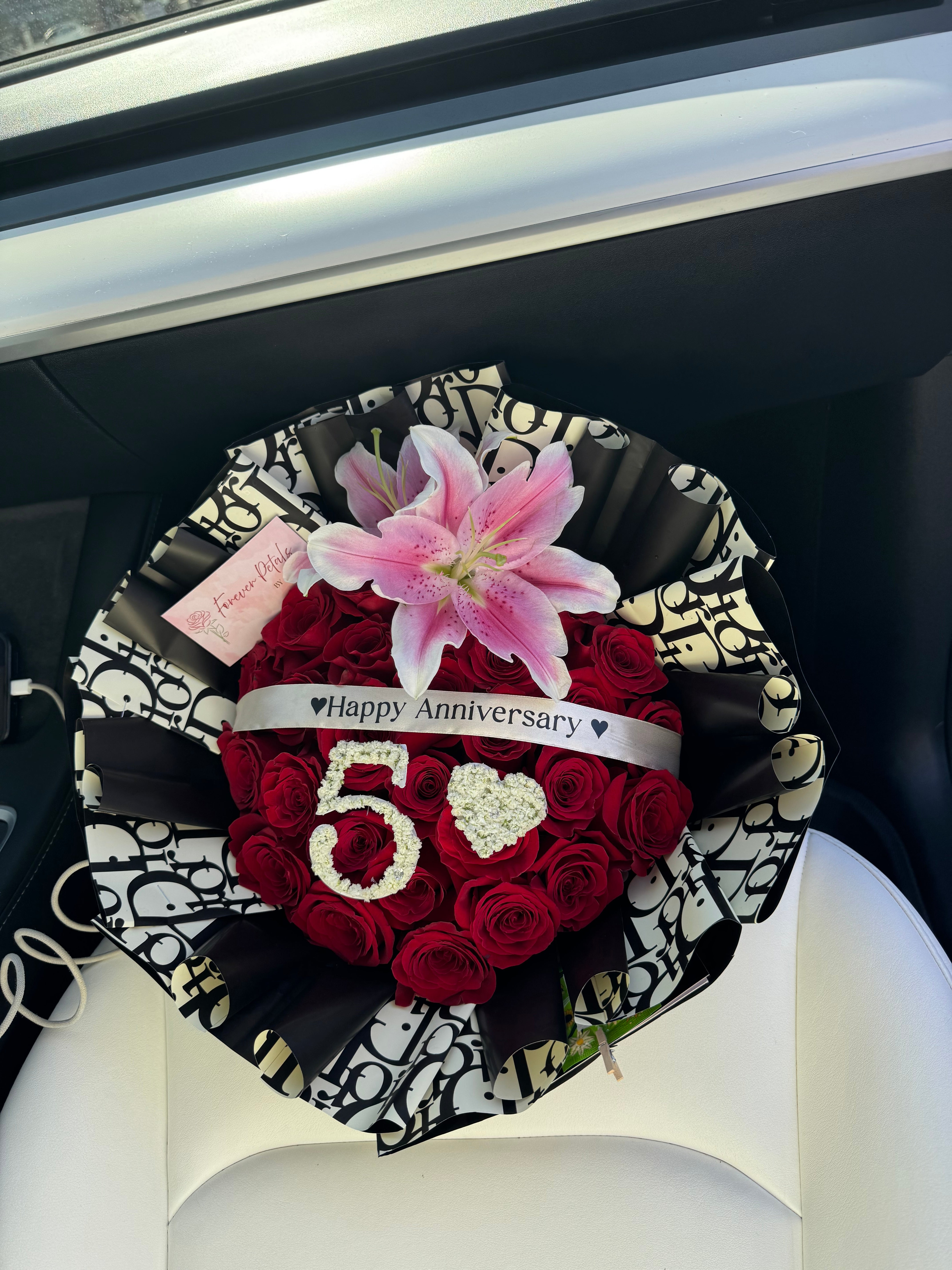 25 Count Anniversary Bloom