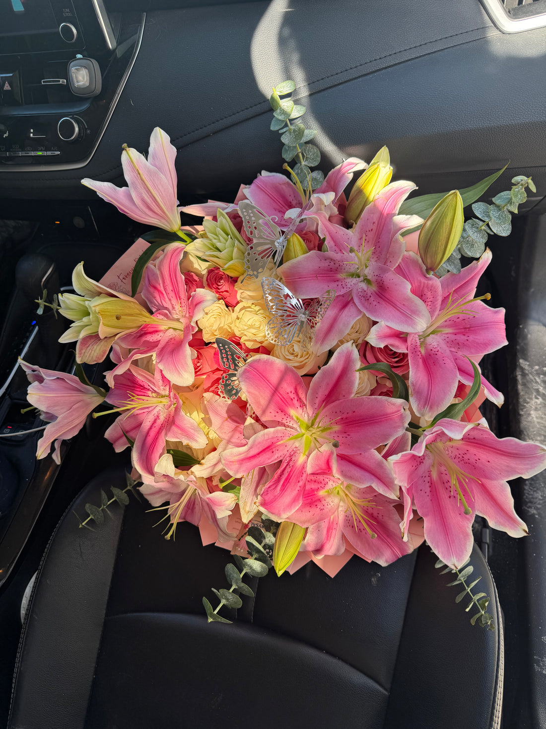Prettiest Pink Lilies Bouquet💐