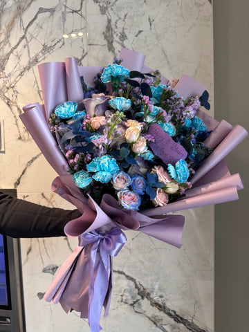 Mixed Blooms Forever Loved Bouquet 🌷