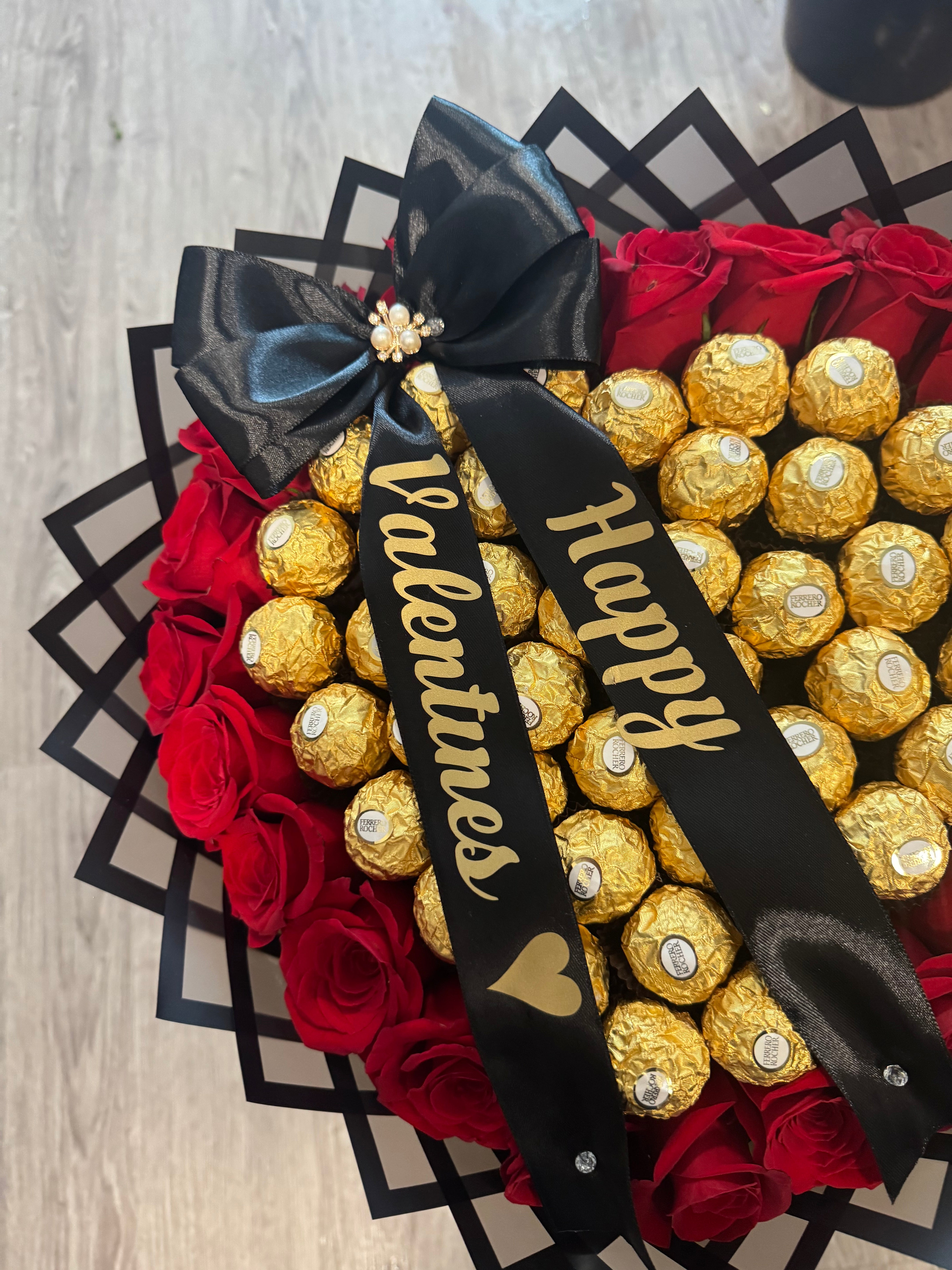 Chocolates for her bouquet 🍫