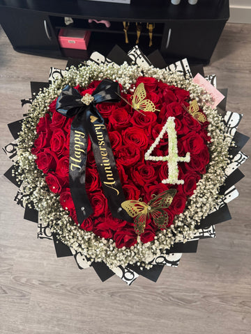 Cloud Rim Heart Bouquet🌹