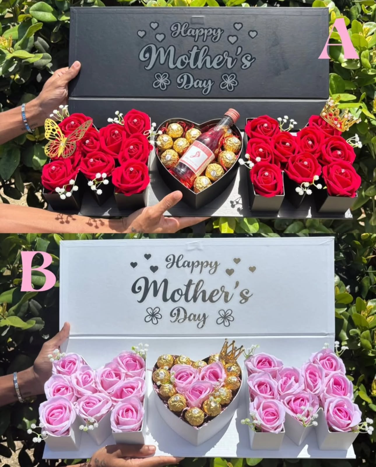 Mom Box Arrangement 🌹