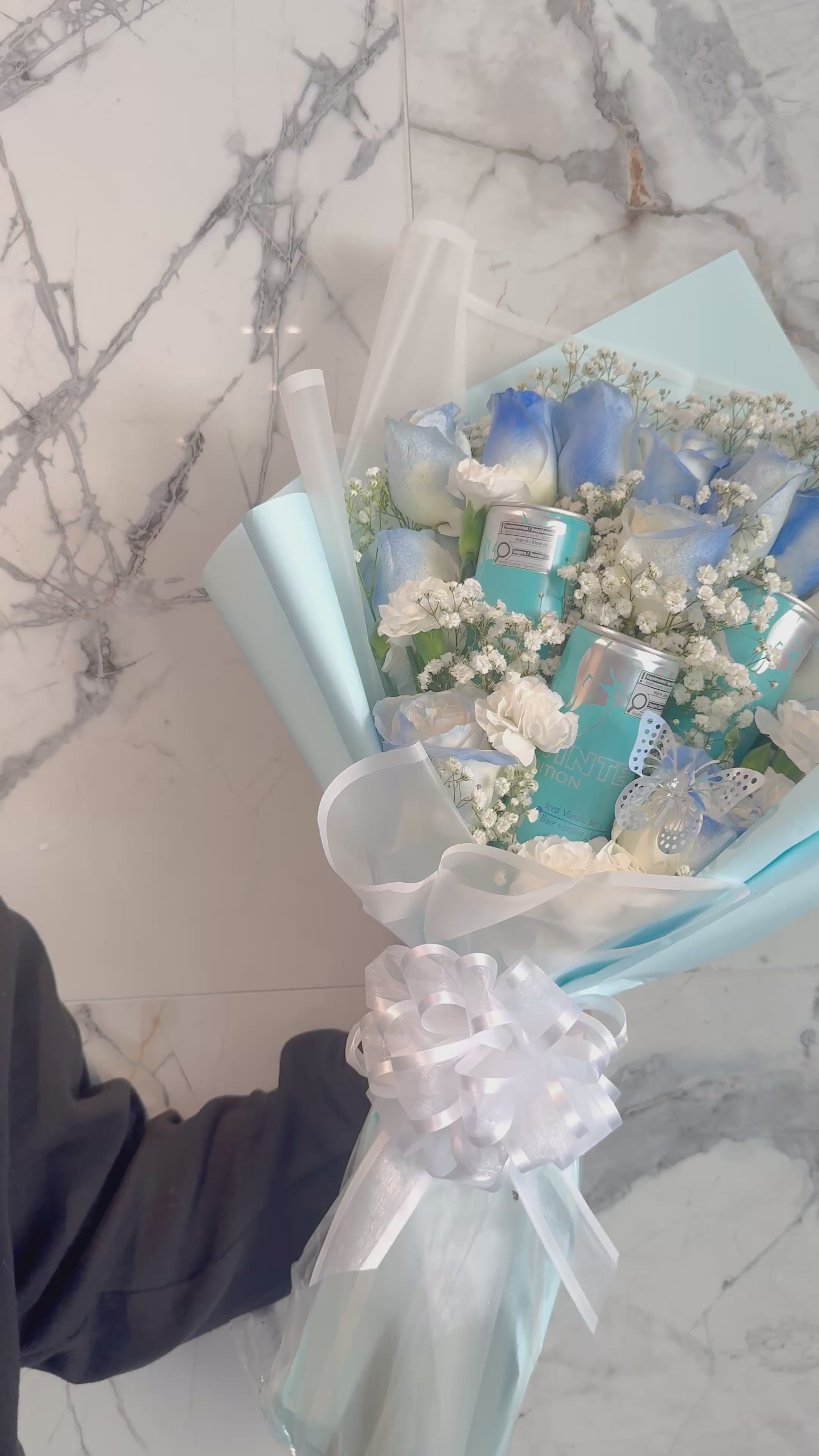 Baby Blue Canned Bouquet 💙